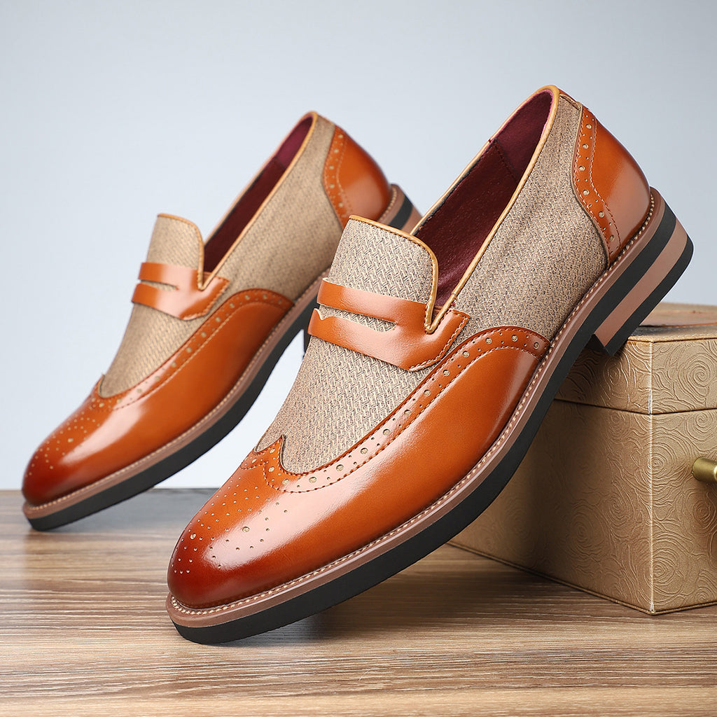 IVORIA Kensington Crest British Loafers