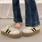 IVORIA LunaLift Platform Mule Sneakers