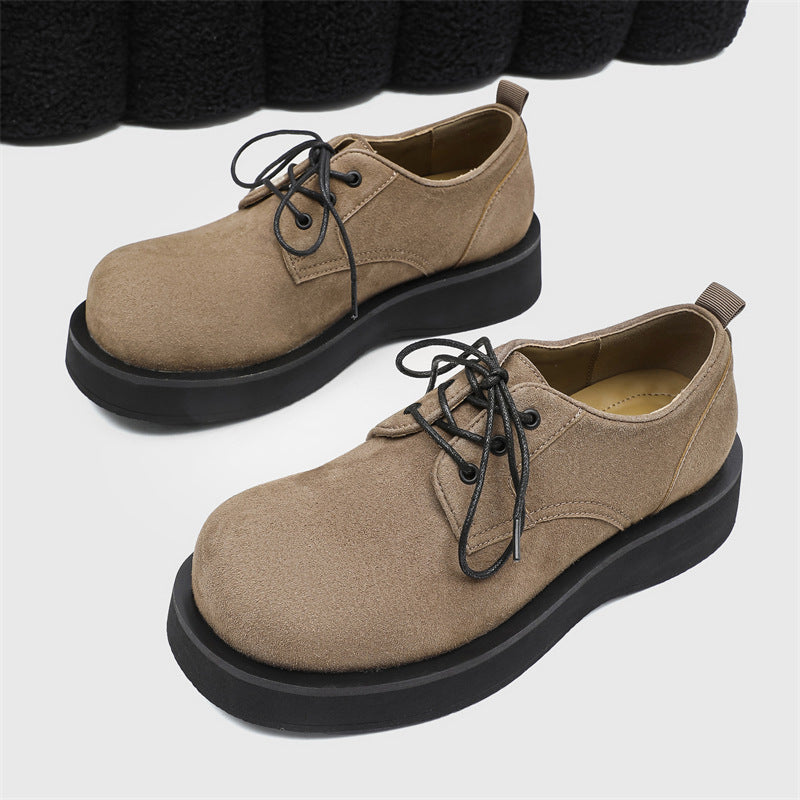IVORIA Atlas Retro Platform Derby Shoes