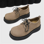 IVORIA Atlas Retro Platform Derby Shoes