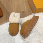 IVORIA Arctic Haven Plush Clogs