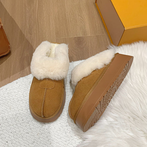 IVORIA Arctic Haven Plush Clogs